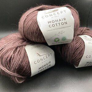 NEW Yarn Concept Mohair-Cotton by Katia